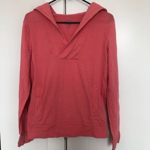 Banana Republic salmon hoodie